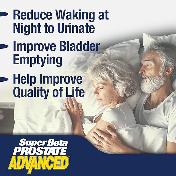 Super Beta Prostate Advanced Supplement for Men - 120 Caplets