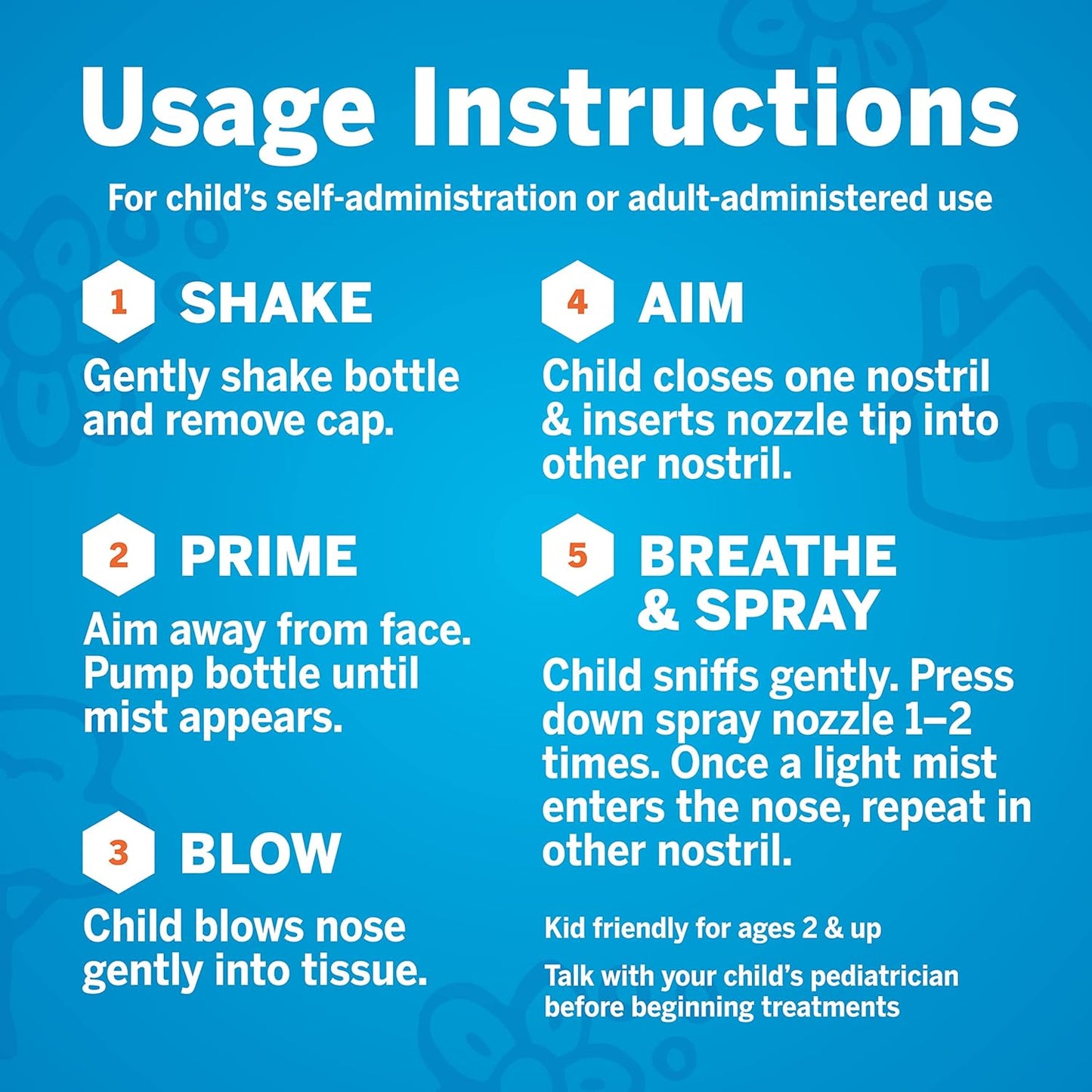 Flonase Children's Sensimist 24hr Allergy Relief Nasal Spray, Gentle Mist, Scent-Free, 60 sprays