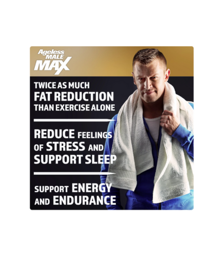 Ageless Male Max Total Testosterone Booster, 60 Caplets
