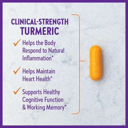 New Chapter Turmeric Supplement for Healthy Support, Non-GMO, Gluten Free – 120 Count