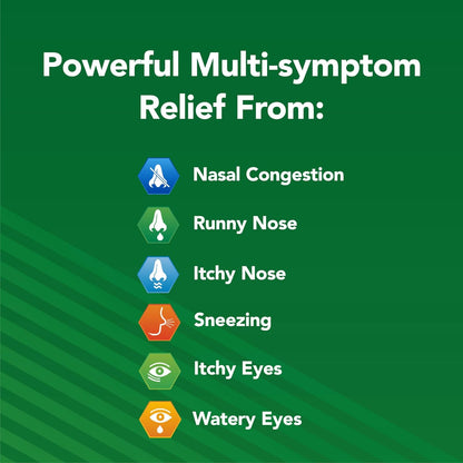 Flonase Allergy Relief Nasal Spray, 24-Hour Non-Drowsy Multi-Symptom Relief – 144 Sprays