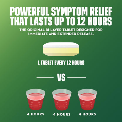 Mucinex DM Maximum Strength Cough & Cold Medicine, 1200mg Guaifenesin & Dextromethorphan, 42ct Tablets