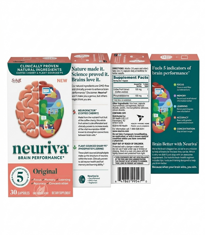 Neuriva Brain Performance Original Capsules - 30ct