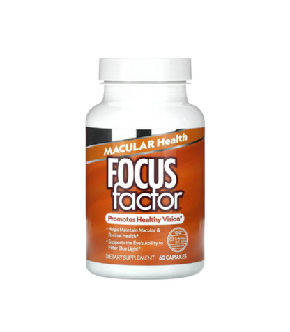 Focus Factor - Macular Formula 60ct, Eye Supplement w/ Lutein