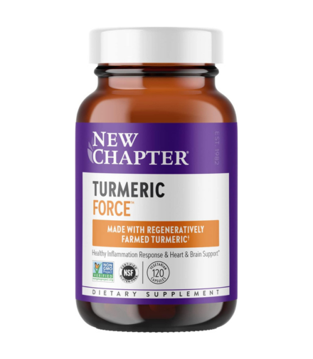 New Chapter Turmeric Supplement for Healthy Support, Non-GMO, Gluten Free – 120 Count