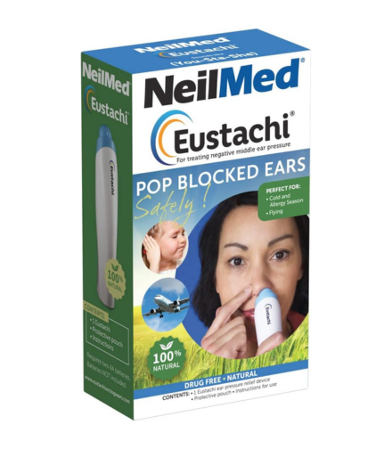 NeilMed Eustachi-Eustachian Tube Exercise-Pop Blocked Ears Safely. Helps Relieve Ear Pressure