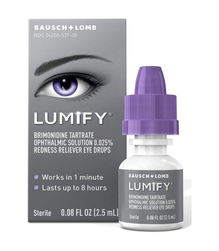 LUMIFY Redness Reliever Eye Drops 0.08 fl. Oz - 2.5ml