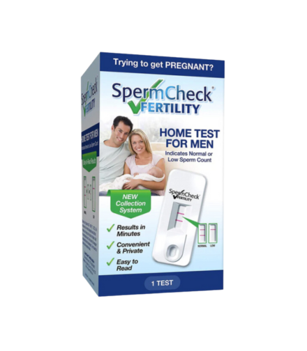 Sperm Check Fertility Home Test for Men, Indicates Sperm Count Level