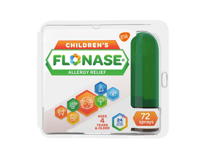 Flonase Children's 24 Hour Non-Drowsy Decongestant Allergy Relief Nasal Spray, 72 Sprays